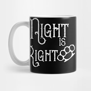 Might is Right - Knucks Mug